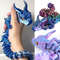 Movable 3D Printed Dragon Toy Articulated Fidget Desk Ornament For Stress Relief Gifting 0
