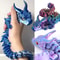 Movable 3D Printed Dragon Toy Articulated Fidget Desk Ornament For Stress Relief Gifting 0