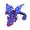 Movable 3D Printed Dragon Toy Articulated Fidget Desk Ornament For Stress Relief Gifting 12
