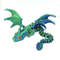 Movable 3D Printed Dragon Toy Articulated Fidget Desk Ornament For Stress Relief Gifting 15