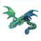 Movable 3D Printed Dragon Toy Articulated Fidget Desk Ornament For Stress Relief Gifting 15