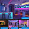 Bluetooth RGB LED Strip Light Waterproof Music Sync Lighting With Remote DIY Effects 1