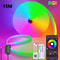 Bluetooth RGB LED Strip Light Waterproof Music Sync Lighting With Remote DIY Effects 11