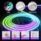 Bluetooth RGB LED Strip Light Waterproof Music Sync Lighting With Remote DIY Effects 5