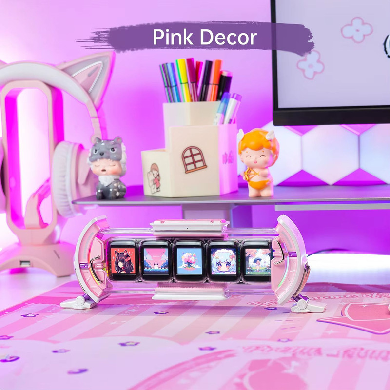 Divoom Times Gate Cyberpunk Pixel Art Clock 1