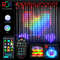 ColorRGB Smart Bluetooth Curtain Lights RGB Curtain Lights For DIY Ambiance 0