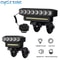 TrailBeam USB Rechargeable LED Bike Light With 130dB Horn And 6 Light Modes 0