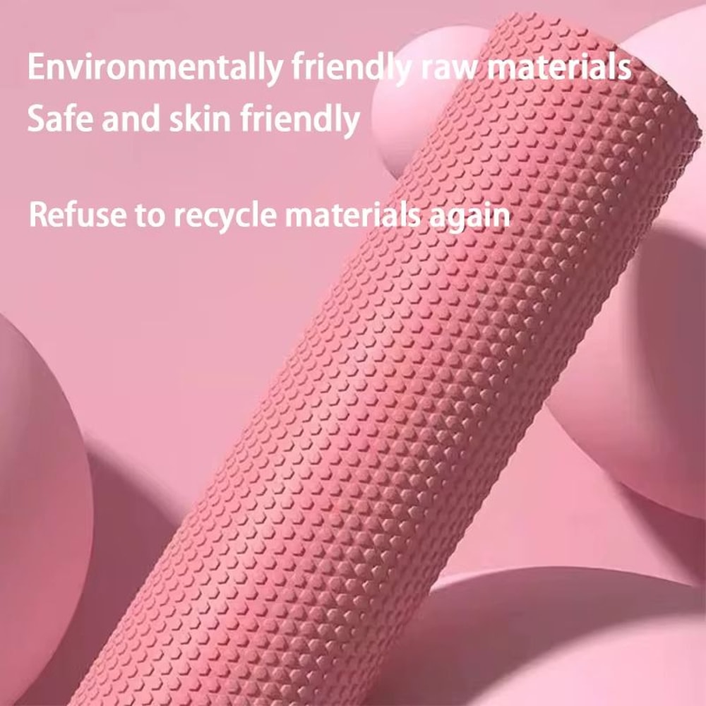 EVA HexGlow Foam Roller Compact Muscle Relief For Yoga Pilates 3