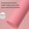EVA HexGlow Foam Roller Compact Muscle Relief For Yoga Pilates 4