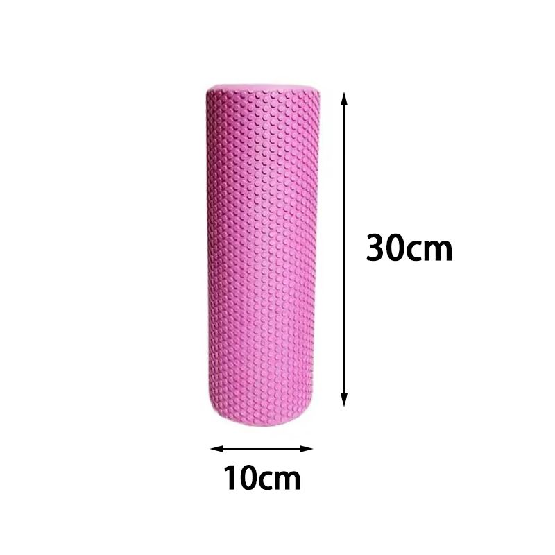 EVA HexGlow Foam Roller Compact Muscle Relief For Yoga Pilates 6