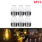SolarGlow Stainless Steel Candle Light Ambient Solar LED Decor For Outdoor Evenings 9