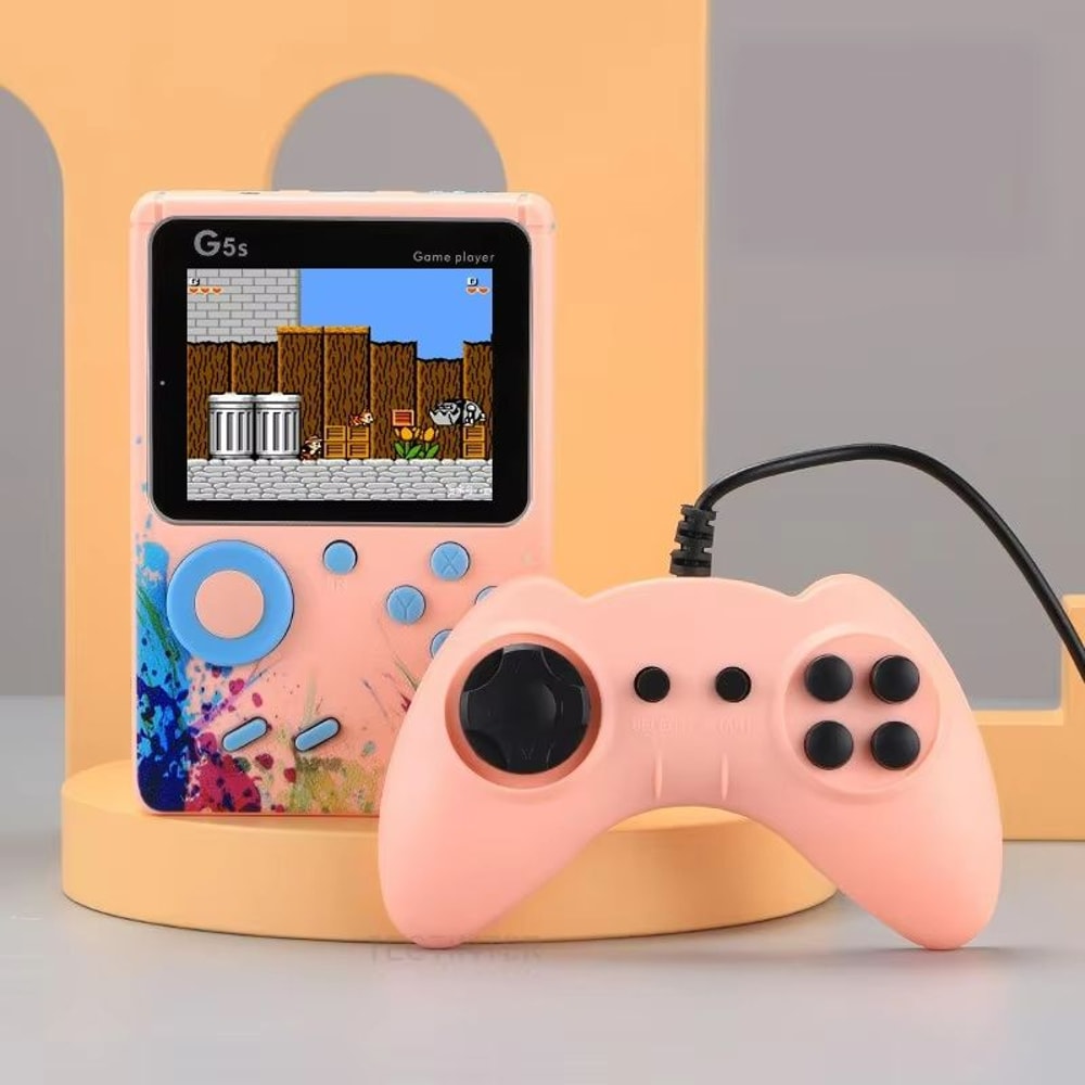G5S Retro Handheld Game Console 500 Game Portable Mini TV Player 9