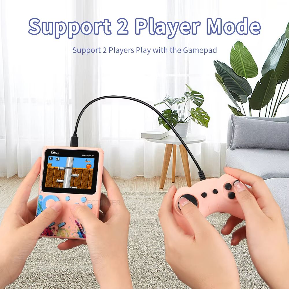 G5S Retro Handheld Game Console 500 Game Portable Mini TV Player 3