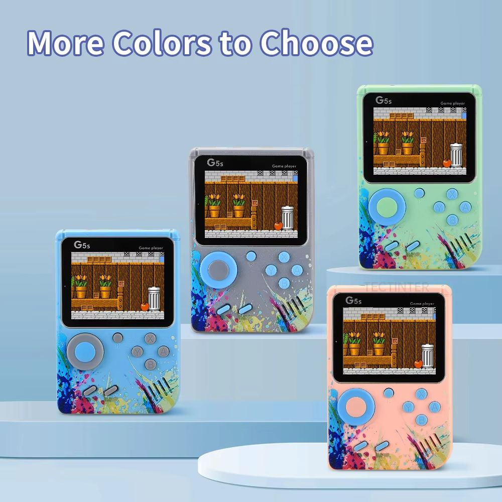 G5S Retro Handheld Game Console 500 Game Portable Mini TV Player 5
