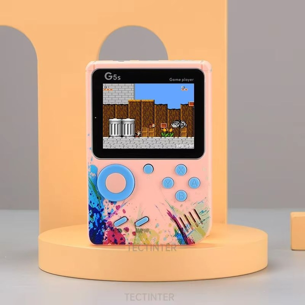 G5S Retro Handheld Game Console 500 Game Portable Mini TV Player 6