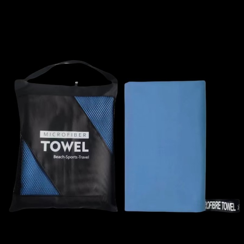 CoastalEase Oversized Microfiber Quick Dry Beach Towel 22