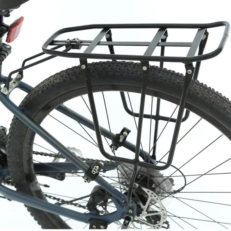 All Tough Bike Rear Rack Disc Brake Compatible Mountain Bike Cargo Rack With Heavy Duty Shelf 0
