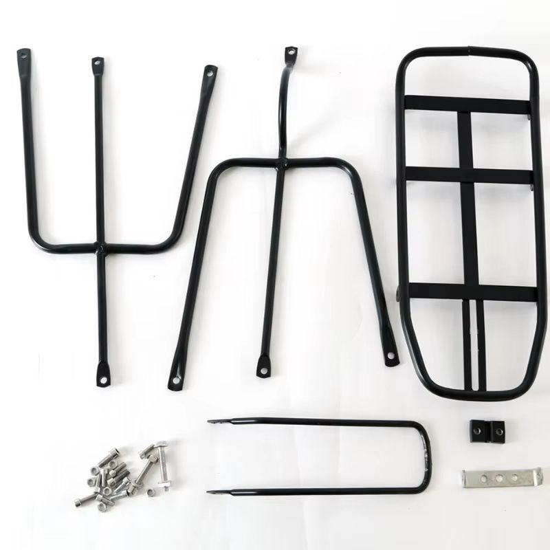 All Tough Bike Rear Rack Disc Brake Compatible Mountain Bike Cargo Rack With Heavy Duty Shelf 1