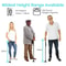 Adjustable Folding Walking Cane With LED Light Lightweight AntiSlip Support For Seniors 1