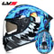 AllSeason FullFace Motorcycle Helmet With Double Visor Winter Warm Racing Protection 20