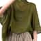 AllSeason Bat Sleeve Asymmetrical Blouse 2024 Lightweight Summer Tunic 4