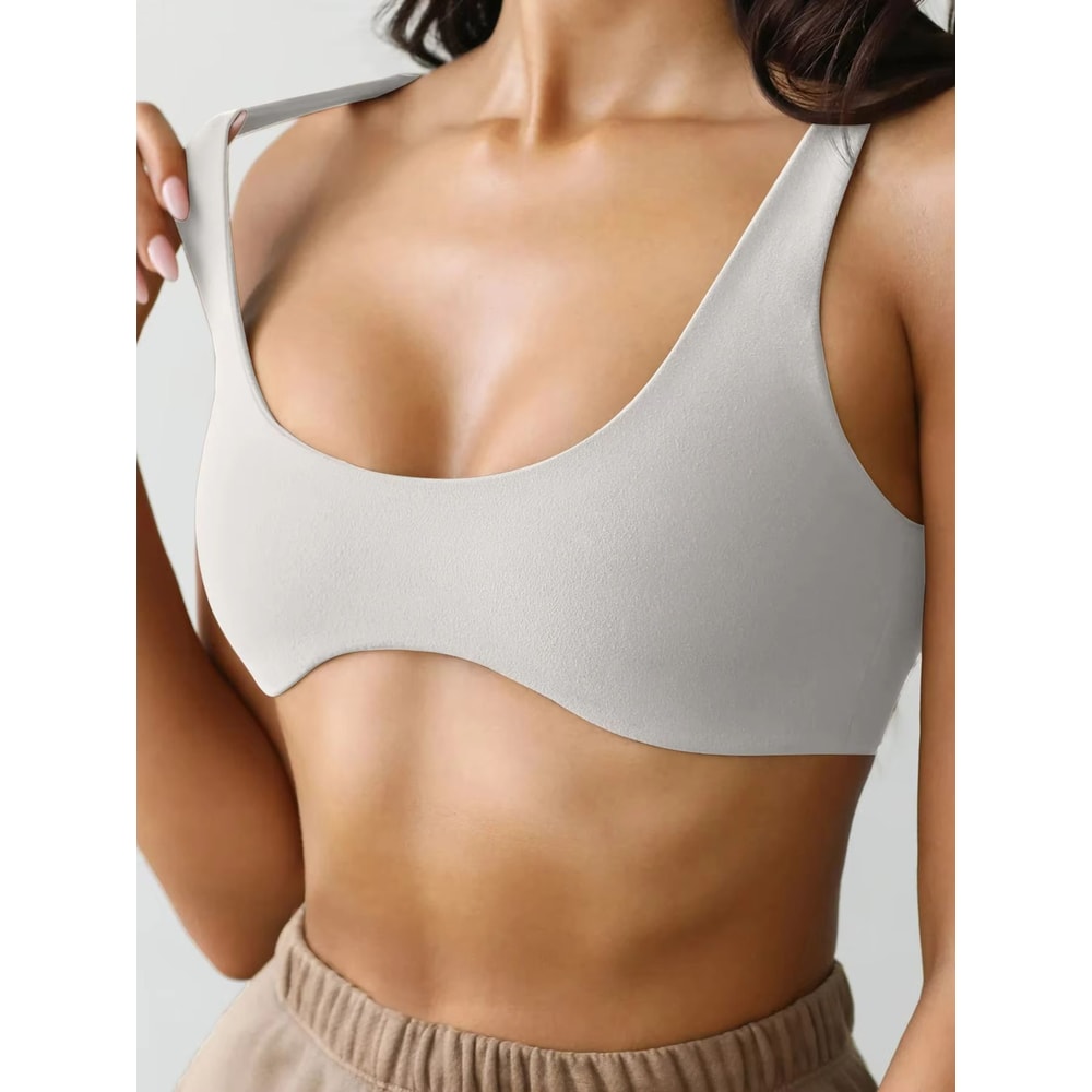 SculptSkin DoubleSided Brushed UNeck Yoga Suit 9