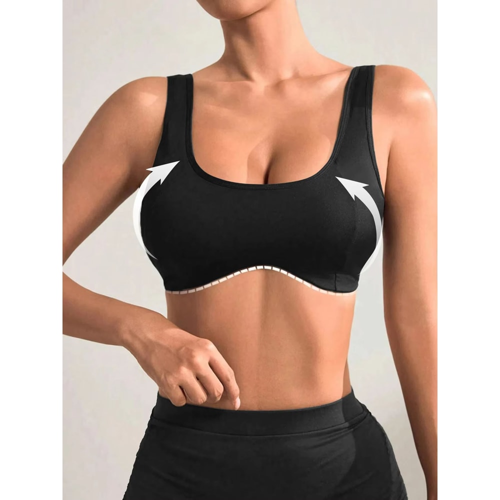 SculptSkin DoubleSided Brushed UNeck Yoga Suit 4