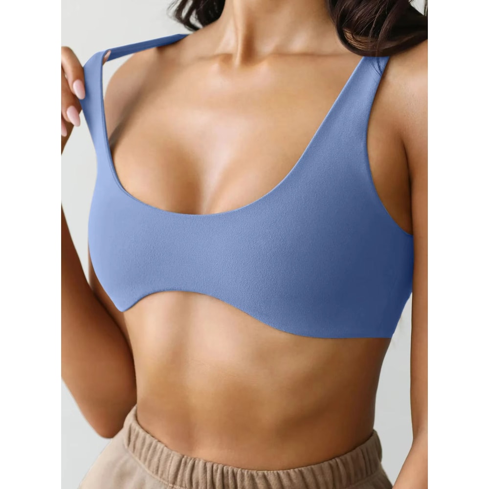 SculptSkin DoubleSided Brushed UNeck Yoga Suit 6