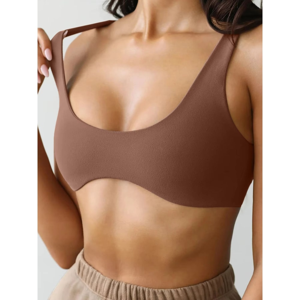 SculptSkin DoubleSided Brushed UNeck Yoga Suit 8