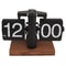 Digital FlipDown Clock Retro Mechanical Table Clock Battery Operated Automatic Flip Clock 7