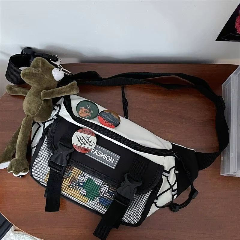 Compact Retro Unisex Crossbody Chest Bag Japanese ToteStyle Waist Sling 10