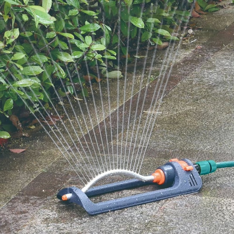 Oscillating Swing Sprinkler Rustproof Automatic Lawn Irrigation With 4 Spray Modes 2
