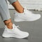 Womens Fly Weaving Casual Sneakers Fall 2025 Breathable Fashion Trainers 4