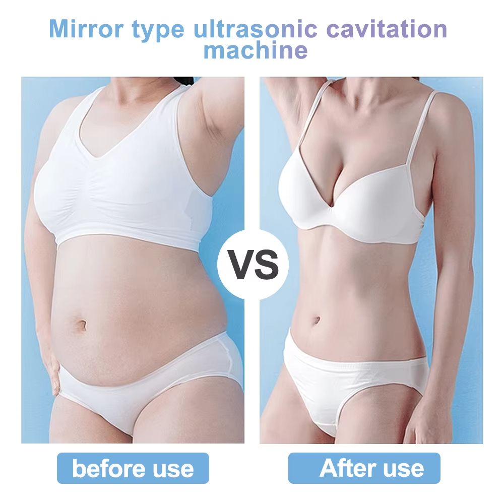 4in1 Ultrasonic Cavitation Slimming Skin Tightening Machine Lipo Body Sculpting Facial Lifting D 1