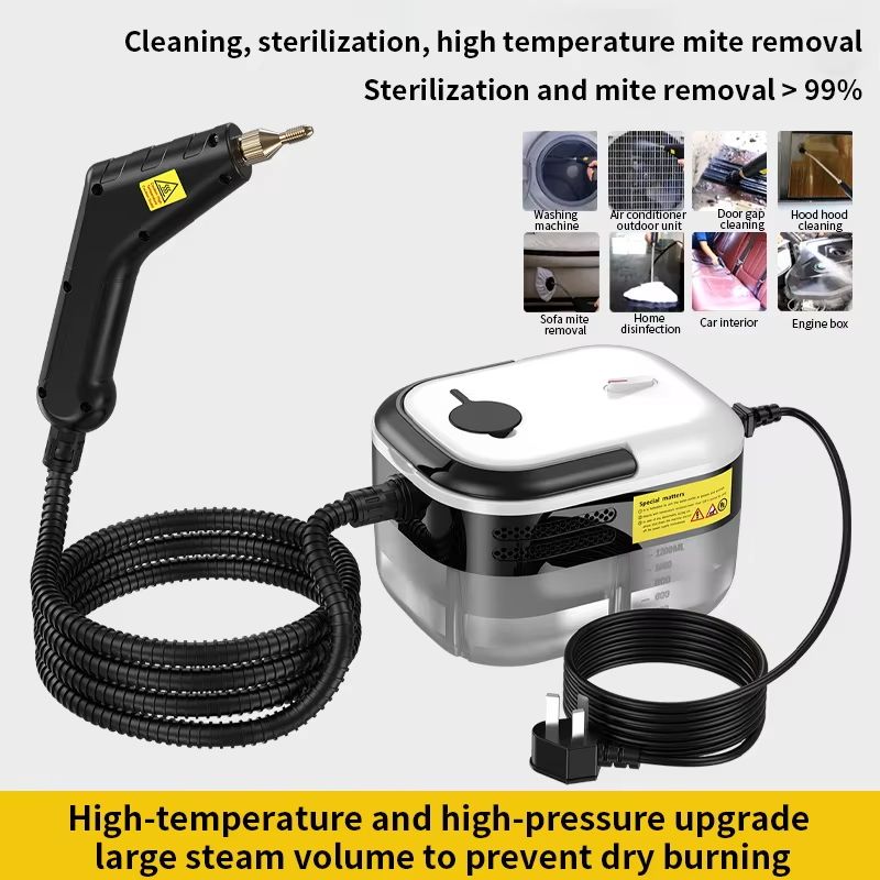 HighPressure Handheld Steam Cleaner MultiSurface Steamer For Kitchen Bathroom Air Conditioner Car 0
