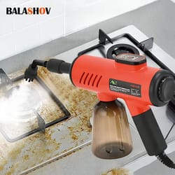 1200w high-pressure handheld steam cleaner – chemical-free steamer for kitchen, hood, air conditioner & household steril