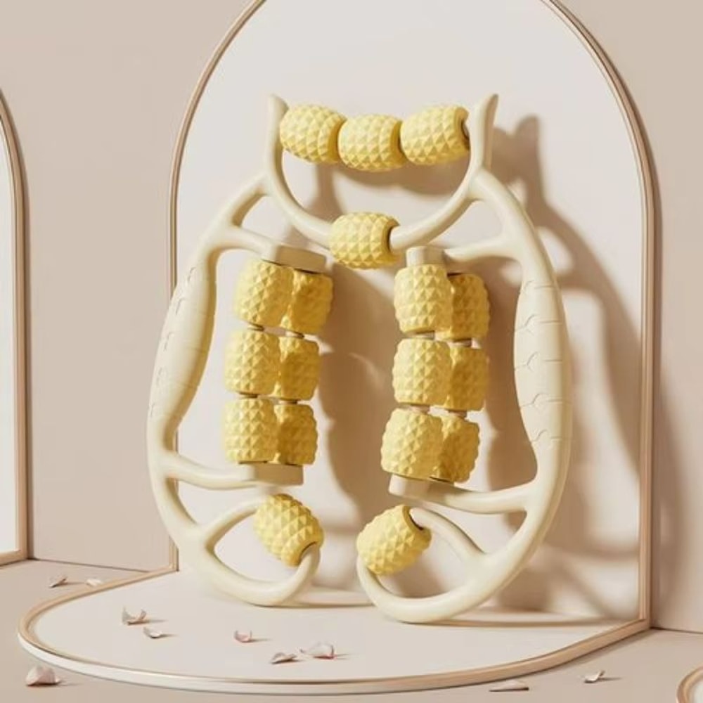 28Wheel AntiCellulite Body Slimming Massager Leg Clamp Roller For Relaxation Lymphatic Drainage 10