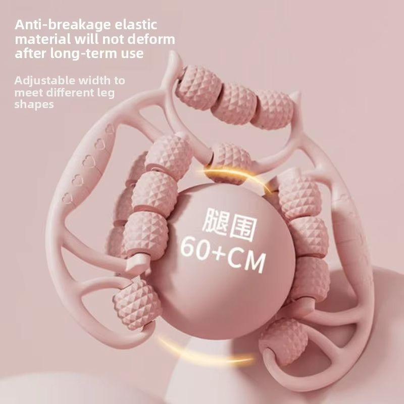 28Wheel AntiCellulite Body Slimming Massager Leg Clamp Roller For Relaxation Lymphatic Drainage 11