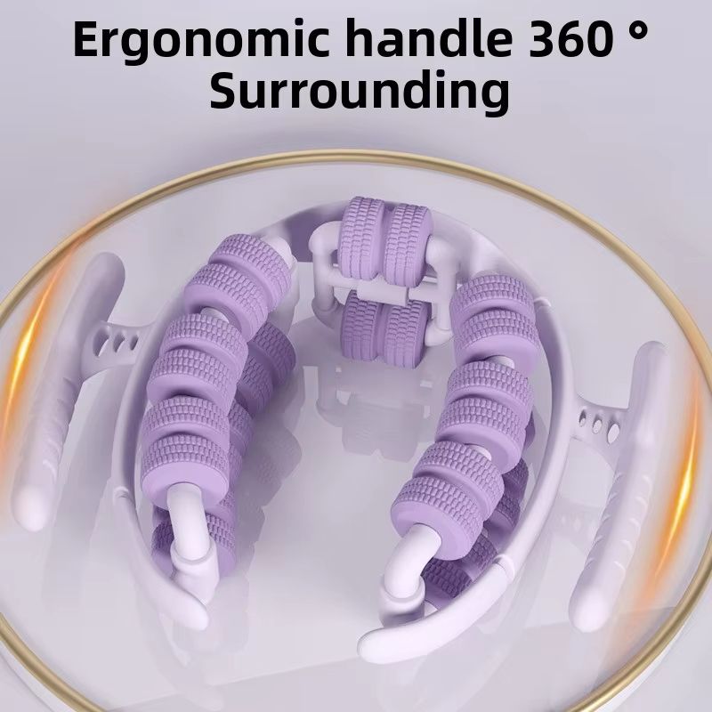 28Wheel AntiCellulite Body Slimming Massager Leg Clamp Roller For Relaxation Lymphatic Drainage 1