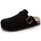 CorkEase Unisex Leather Arch Support Clogs 1