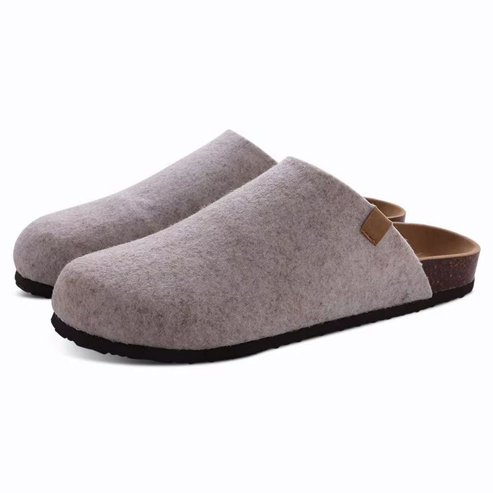 CorkEase Unisex Leather Arch Support Clogs 6