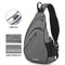 Mixi USB Sling Crossbody Backpack OneShoulder Sports Bag For Men Women Students Travel 1