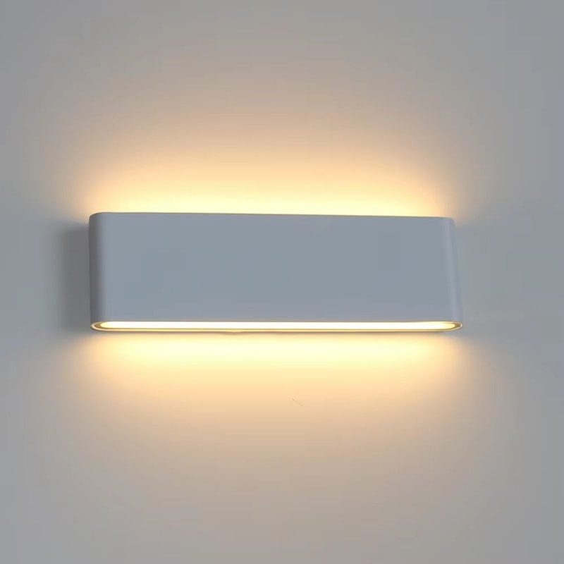 LED Outdoor Waterproof Wall Light 6W 12W 24W Modern Aluminum Wall Lamp For Balcony Bedroom Living 0