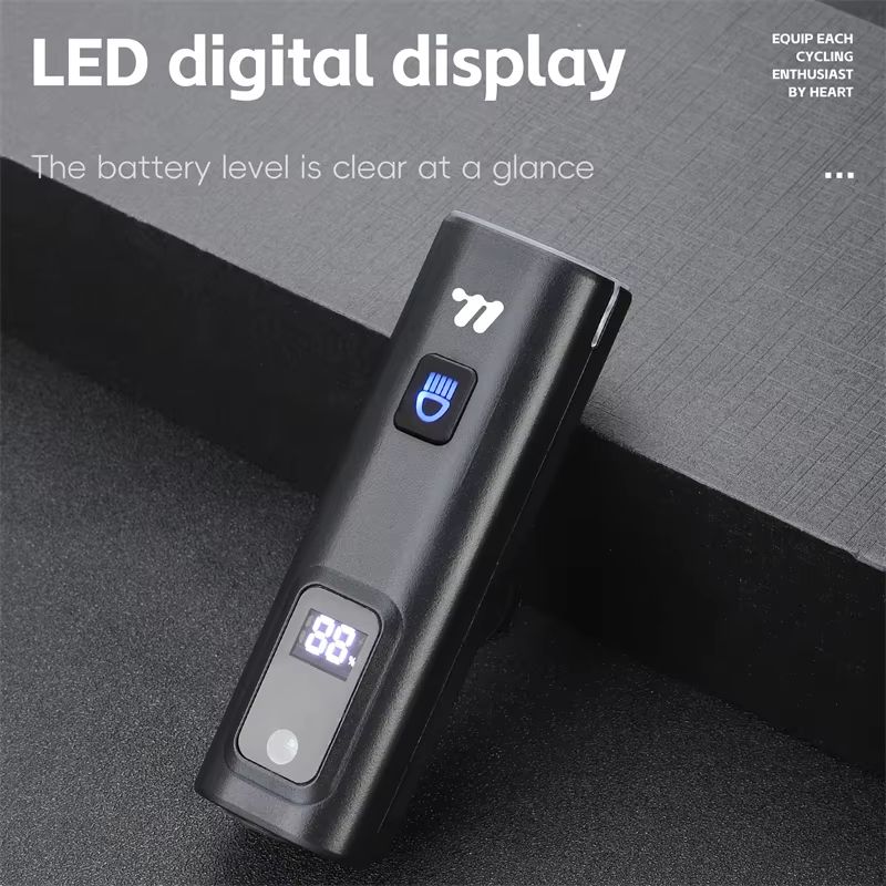 WEST BIKING Intelligent Bike Front Light 400 Lumens Smart Light Sensing Rechargeable Bicycle Headl 1