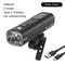 WEST BIKING Intelligent Bike Front Light 400 Lumens Smart Light Sensing Rechargeable Bicycle Headl 6