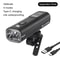 WEST BIKING Intelligent Bike Front Light 400 Lumens Smart Light Sensing Rechargeable Bicycle Headl 7