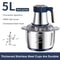 ProPrep 5L Stainless Steel Meat Grinder And Multifunctional Food Processor 17