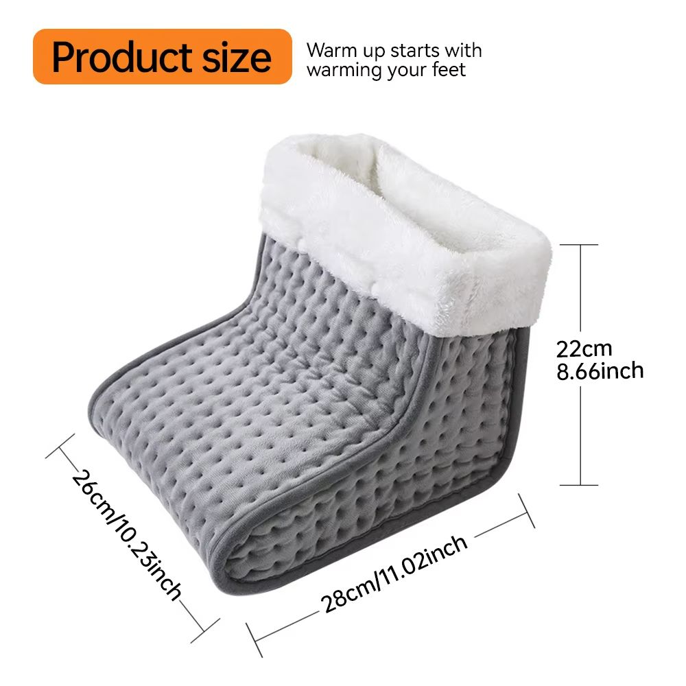 CozyFeet Electric Heated Foot Warmer 9 Gear Heating Pad With Adjustable Temperature Control 1