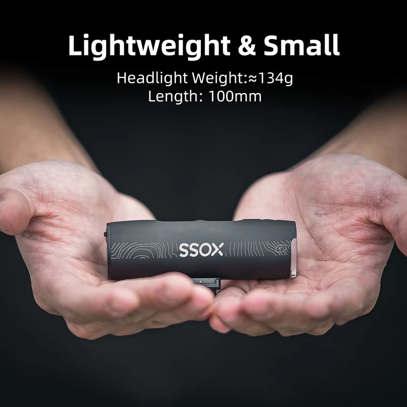 XOSS XL1200 Bike Headlight 1200 Lumen Waterproof Rechargeable Aluminum Front Lamp 5