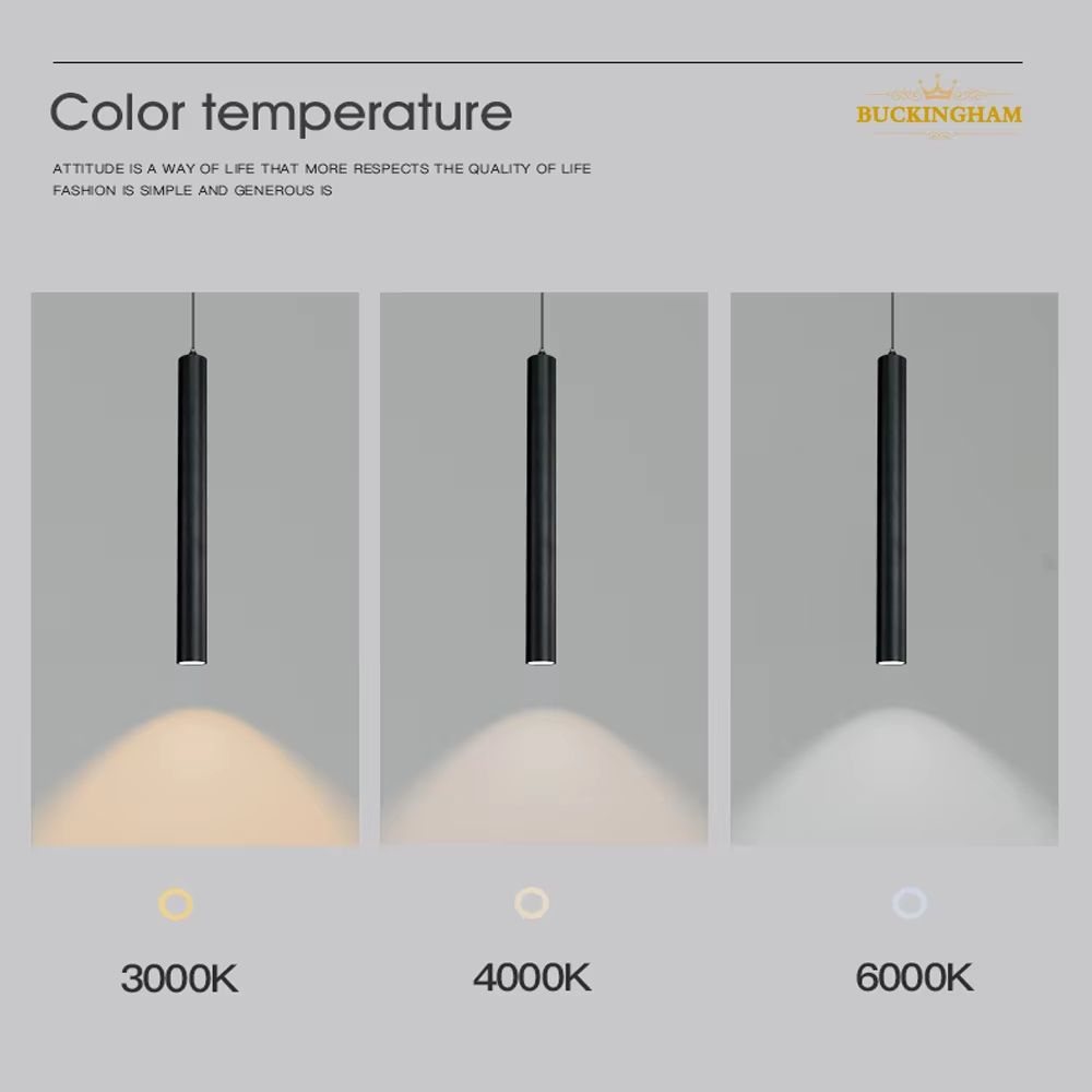 Modern Nordic LED Double Head Pendant Light Cylinder Pipe Line Chandelier 1